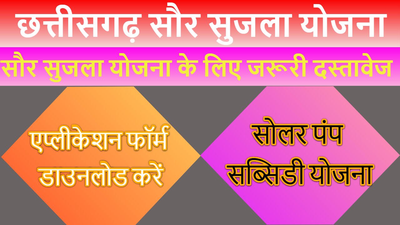 छत्तीसगढ़ सौर सुजला योजना 2025