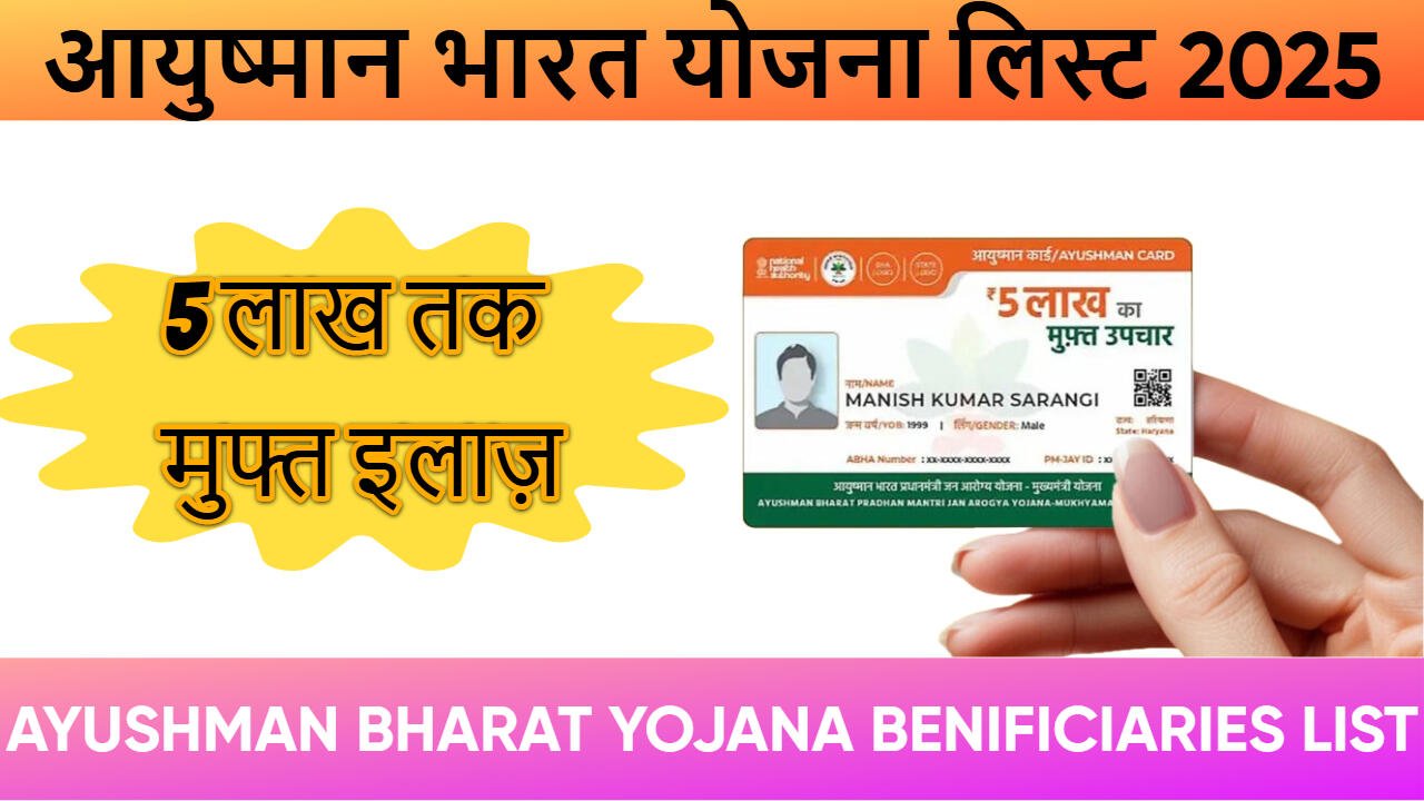 Ayushman Bharat Yojana List 2025