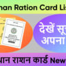 Rajasthan Ration Card List 2025