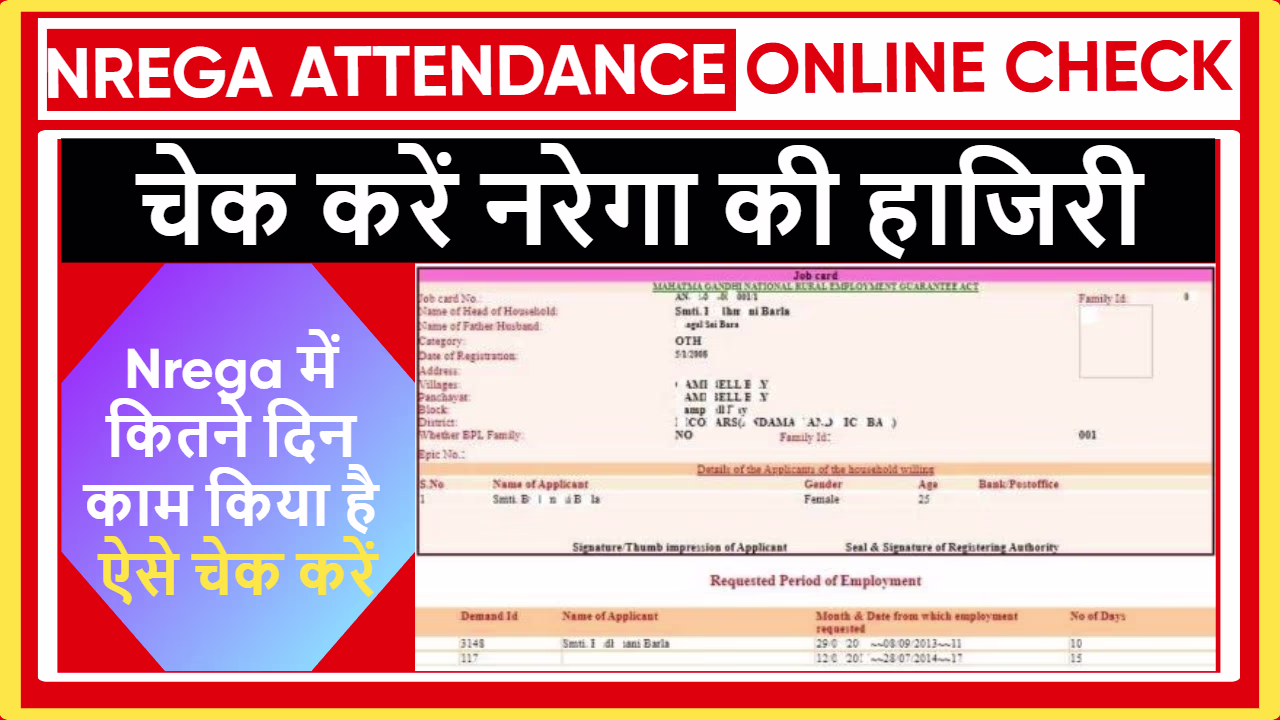 Mgnrega Attendance 2025