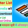 उत्तर प्रदेश वोटर लिस्ट 2025