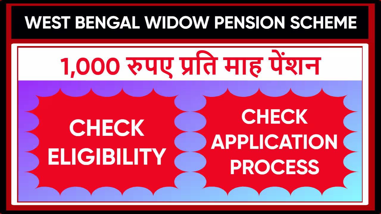 West Bengal Widow Pension Scheme