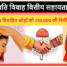 Inter Caste Marriage Financial Assistance Scheme Kerala