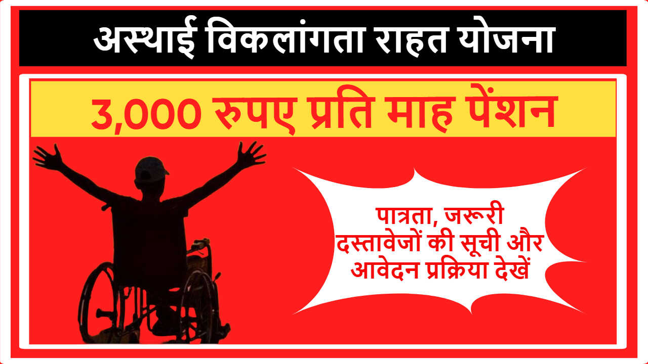 Temporary Disability Relief Scheme Andhra Pradesh