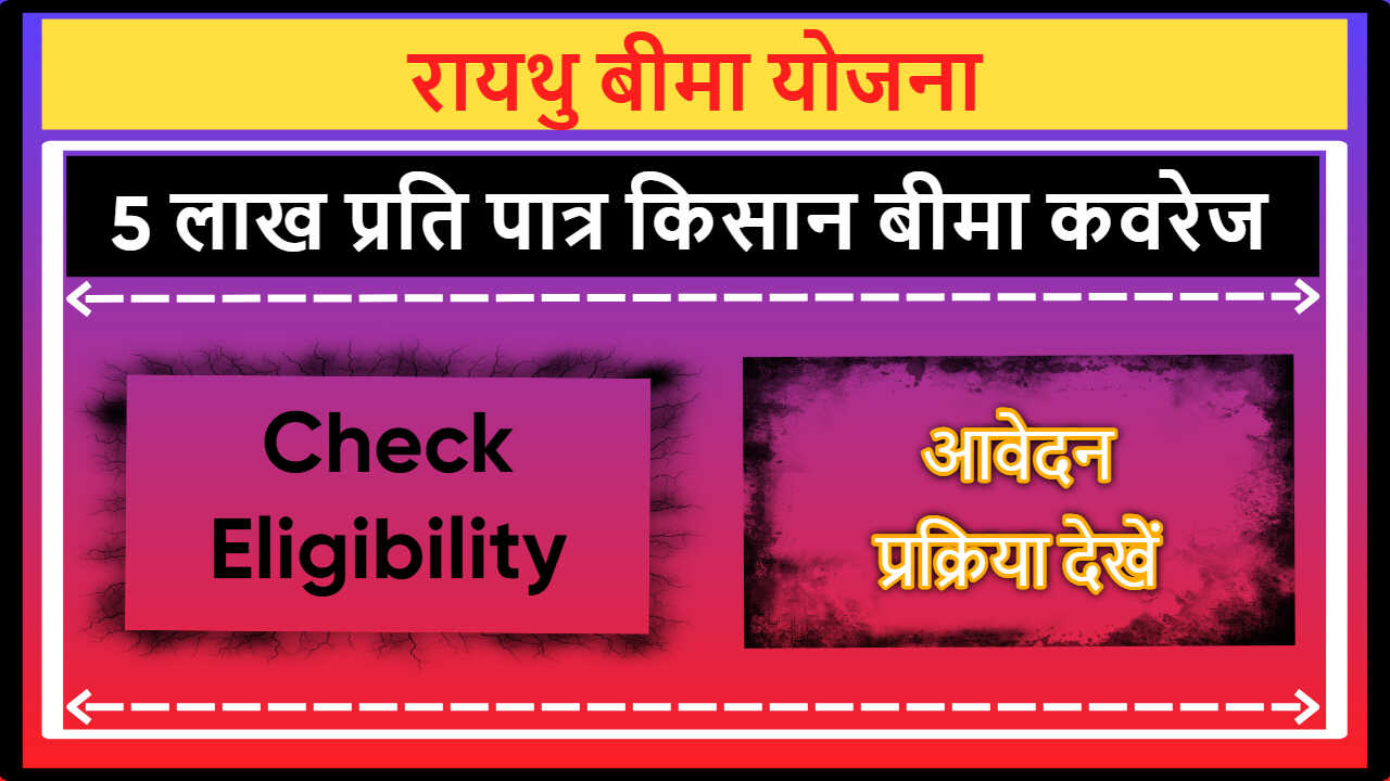 Rythu Bima Scheme Telangana