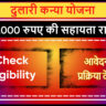 Dulari Kanya Yojana Arunachal Pradesh