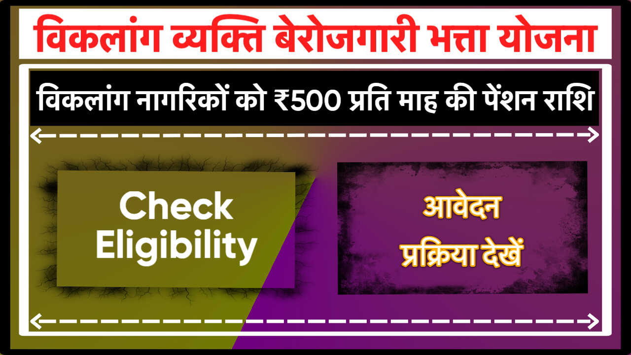 Disabled Persons Unemployment Allowance Yojana Chandigarh
